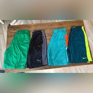 Nike Dri-Fit, Puma Basketball shorts